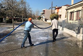 Καθαρισμός και απολυμάνσεις δρόμων στον Δήμο Κιλελέρ 